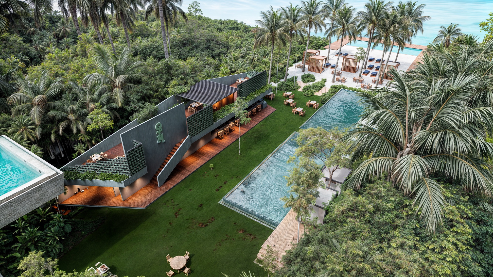 Day Club QTZL de The Reserve Bacalar