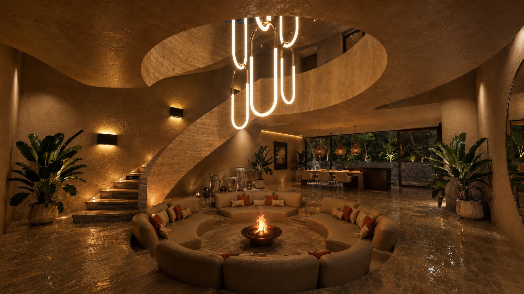 El conversation pit
